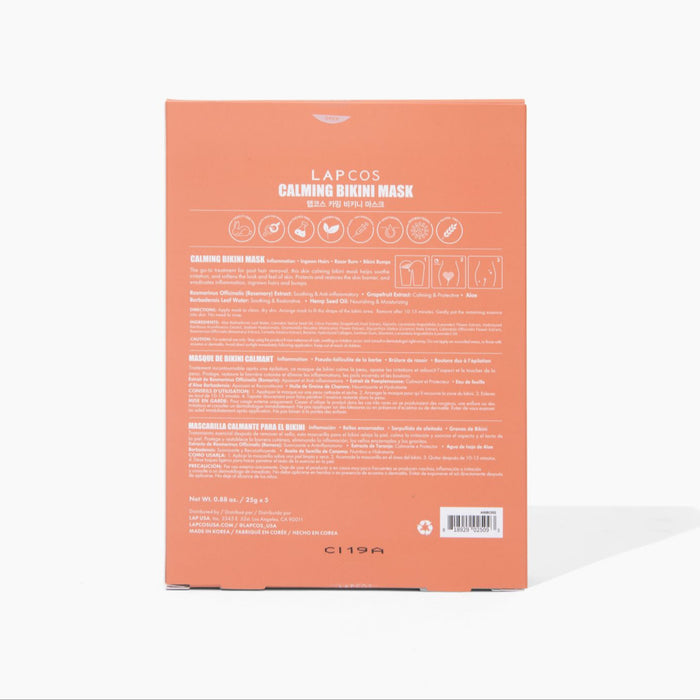 LAPCOS CALMING BIKINI MASK WITH ALOE - POST WAX