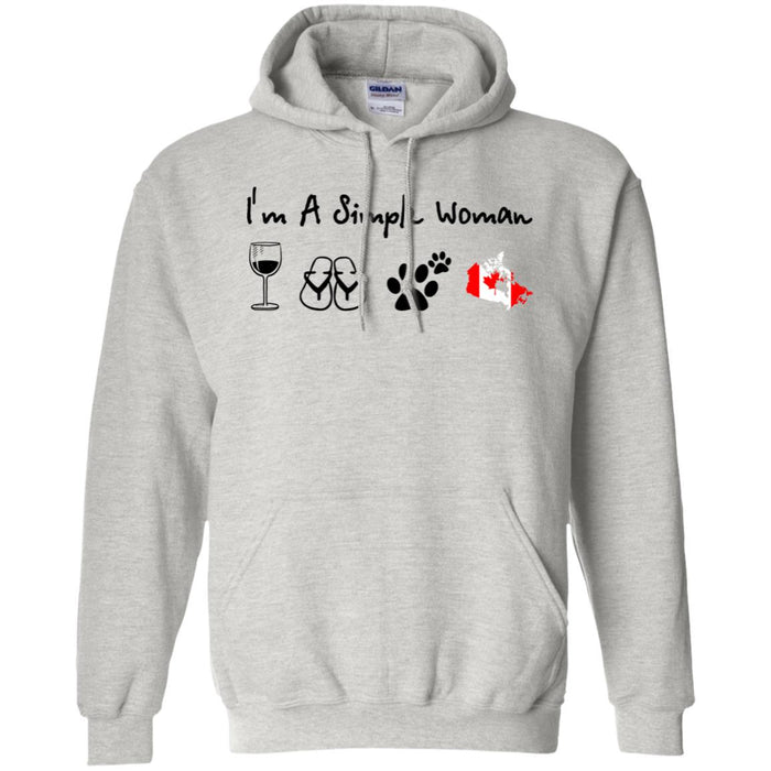 G185 Gildan Pullover Hoodie 8 oz. / Ash / S