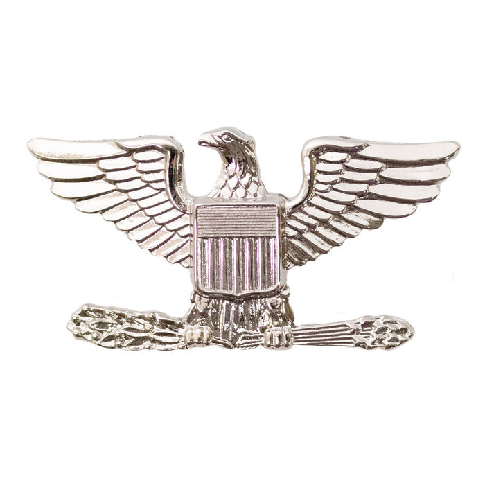 Cap Rank: Colonel - large, left side