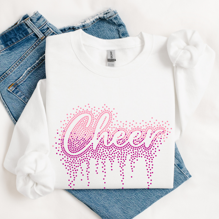 Cheer Ombre Drip SPANGLE TRANSFER