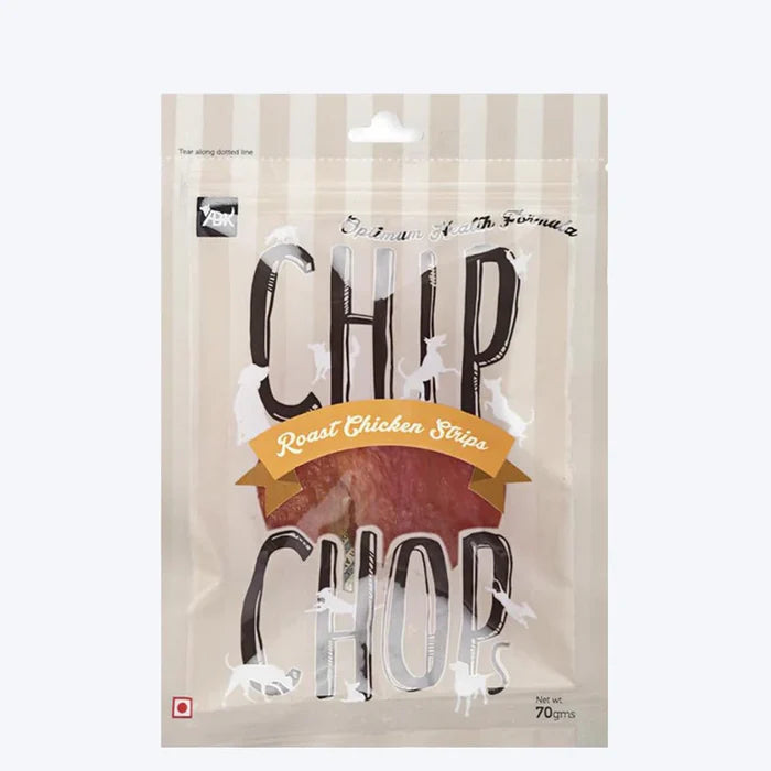 Chip Chops Roast Chicken Strips Dog Treats