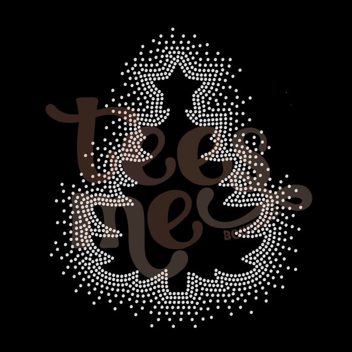 Christmas Tree Scatter SPANGLES TRANSFER