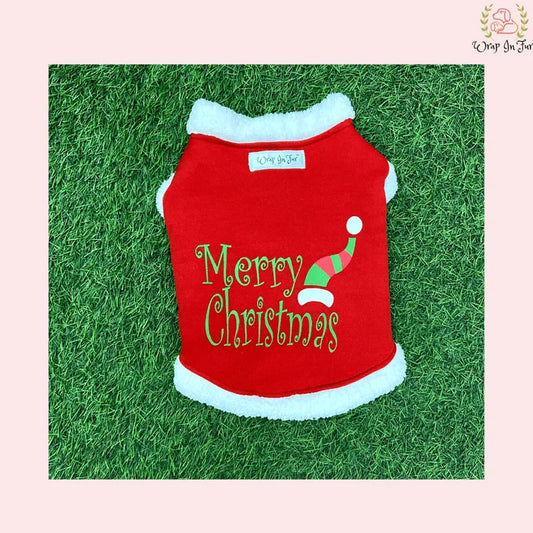 Christmas Winter Dog Coat – Furry Lined & Super Warm