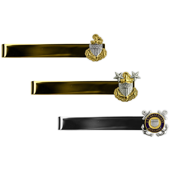 Coast Guard Tie Clasps Pins