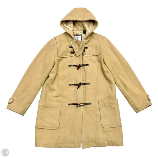 Coat Peacoat By Abercrombie And Fitch In Tan, Size: L