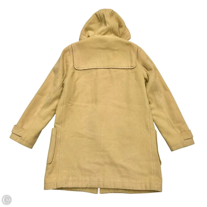 Coat Peacoat By Abercrombie And Fitch In Tan, Size: L