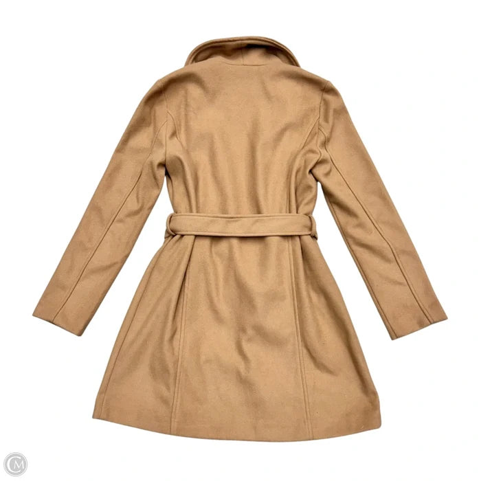 Coat Peacoat By Be Cool In Brown, Size: M