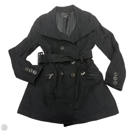 Coat Peacoat By Bebe In Black, Size: L