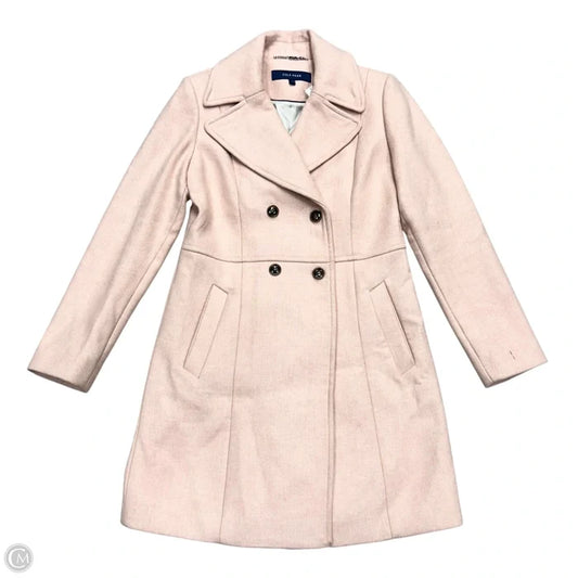 Coat Peacoat By Cole-haan In Pink, Size: S