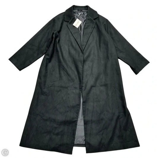 Coat Peacoat By Missguided In Black, Size: 2x