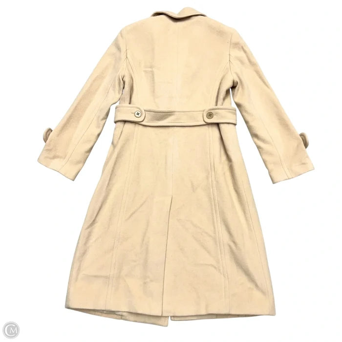 Coat Peacoat By Talbots In Tan, Size: Sp