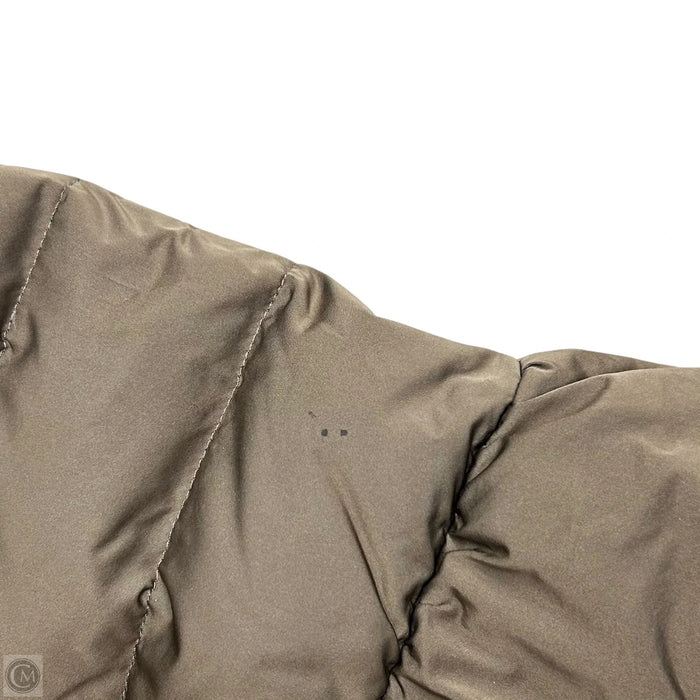 Coat Puffer & Quilted By Bogner In Taupe, Size: L