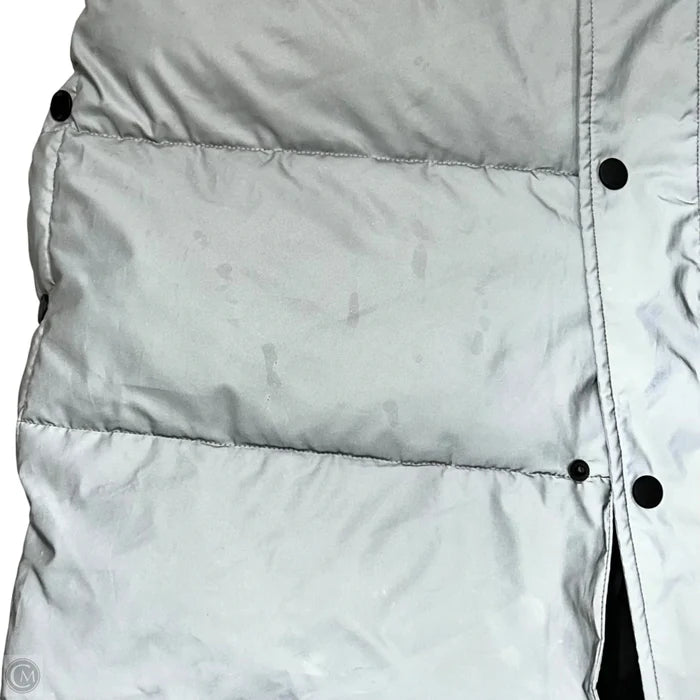 Coat Puffer & Quilted By Dkny In Grey, Size: L