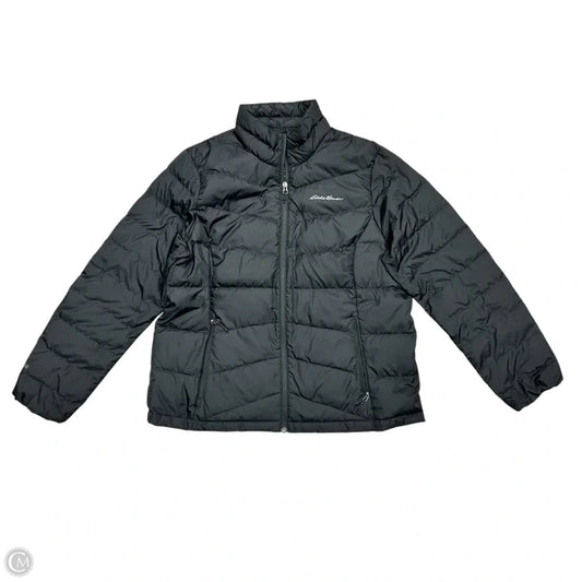 Coat Puffer & Quilted By Eddie Bauer In Black, Size: Xl