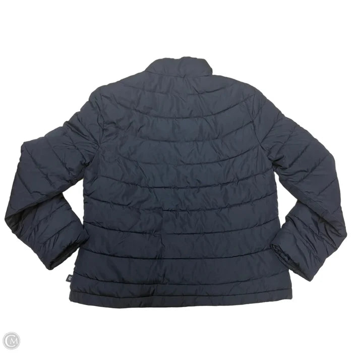 Coat Puffer & Quilted By Gap In Navy, Size: M