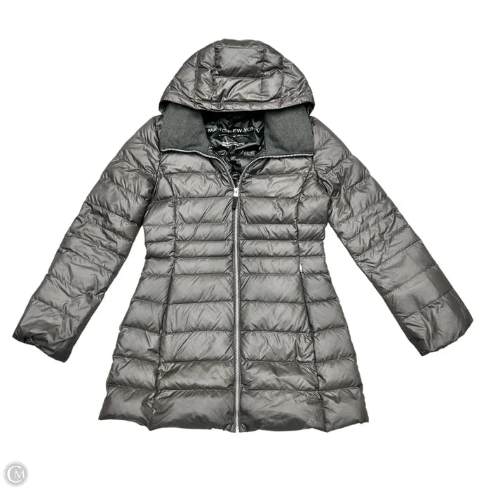 Coat Puffer & Quilted By Marc New York In Grey, Size: S