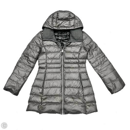 Coat Puffer & Quilted By Marc New York In Grey, Size: S