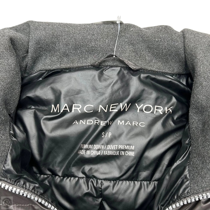 Coat Puffer & Quilted By Marc New York In Grey, Size: S