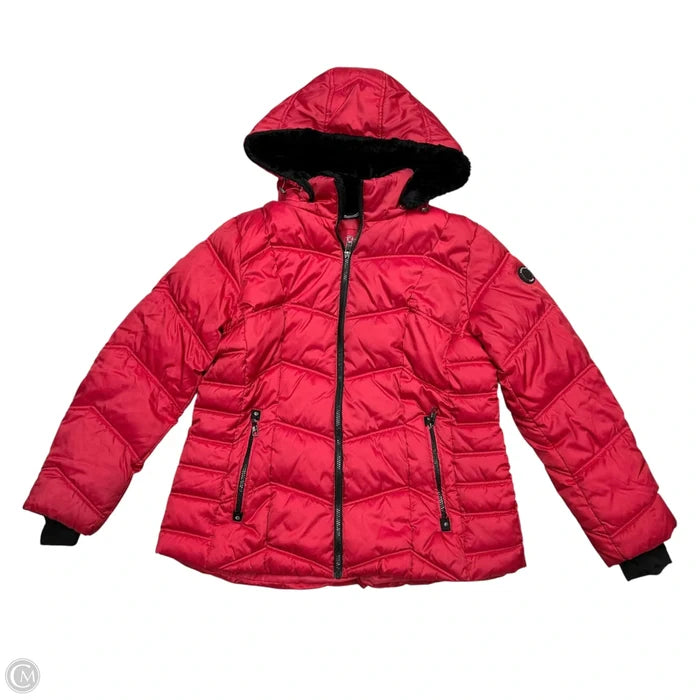 Coat Puffer & Quilted By Nautica In Red, Size: Xxl