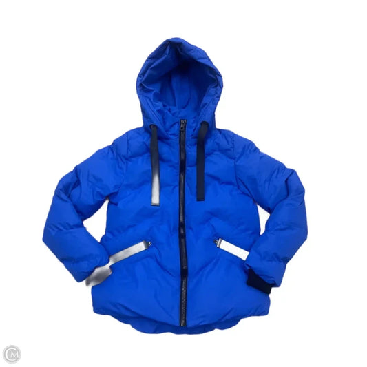 Coat Puffer & Quilted By Saint + Sinner In Blue, Size: S