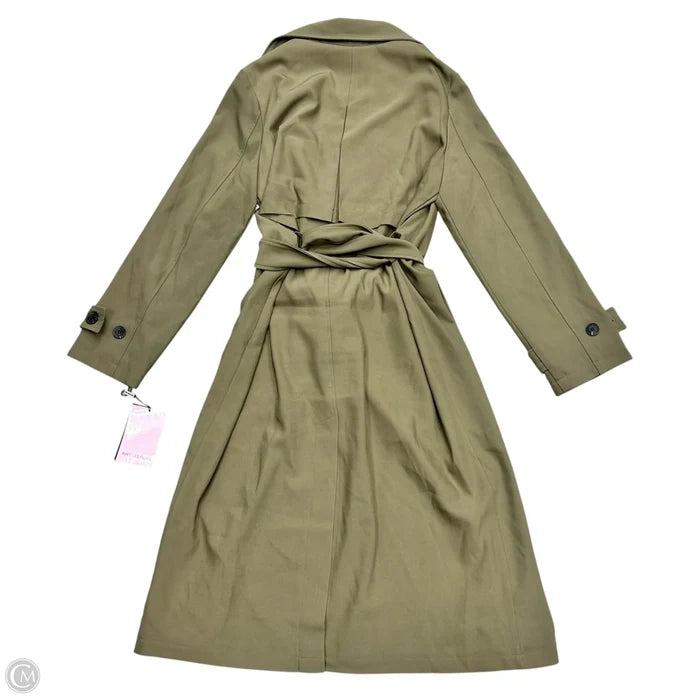 Coat Trench Coat By Avec Les Filles In Green, Size: L