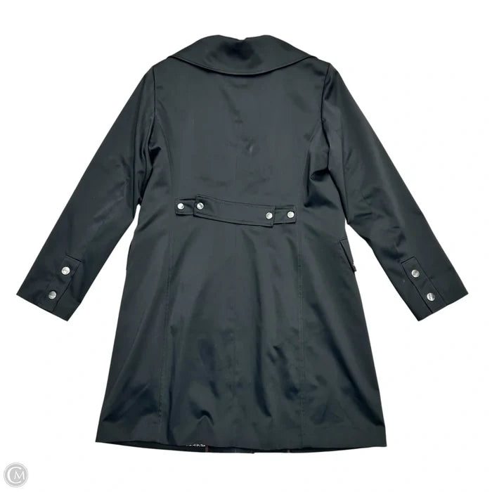 Coat Trench Coat By Cole-haan In Black, Size: M