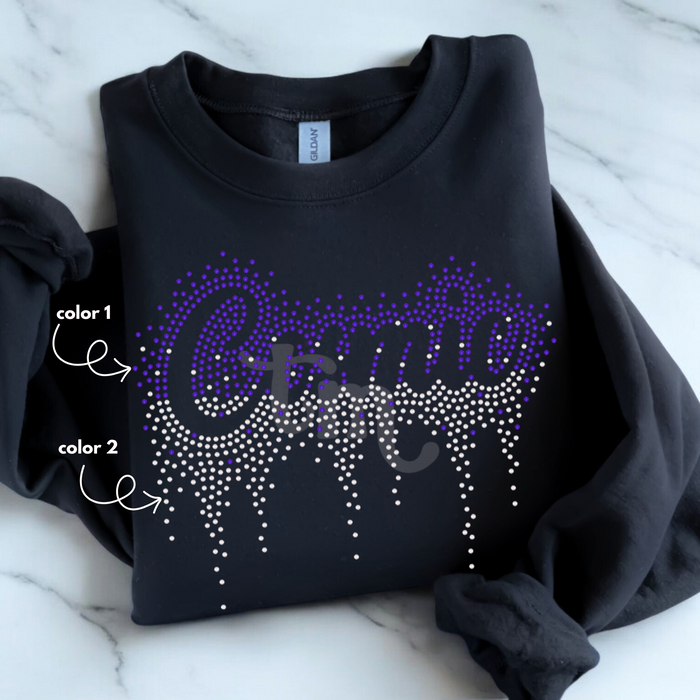 Cosmic Ombre Drip SPANGLE TRANSFER