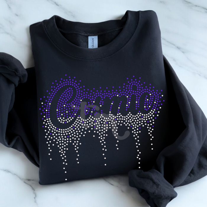 Cosmic Ombre Drip SPANGLE TRANSFER