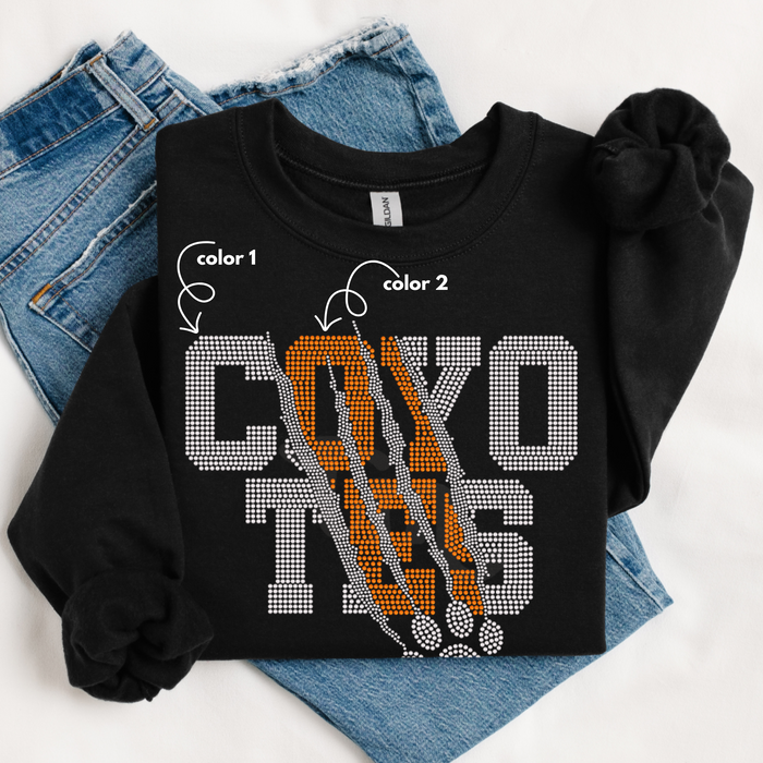Coyotes Claw TWO SPANGLE TRANSFER