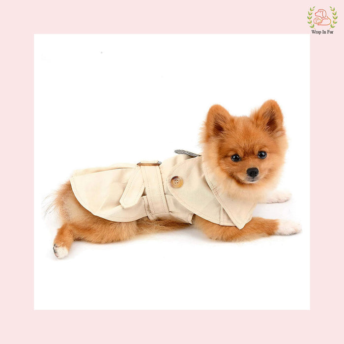 Cozy Cream Coat for Dogs – Winter Essentials