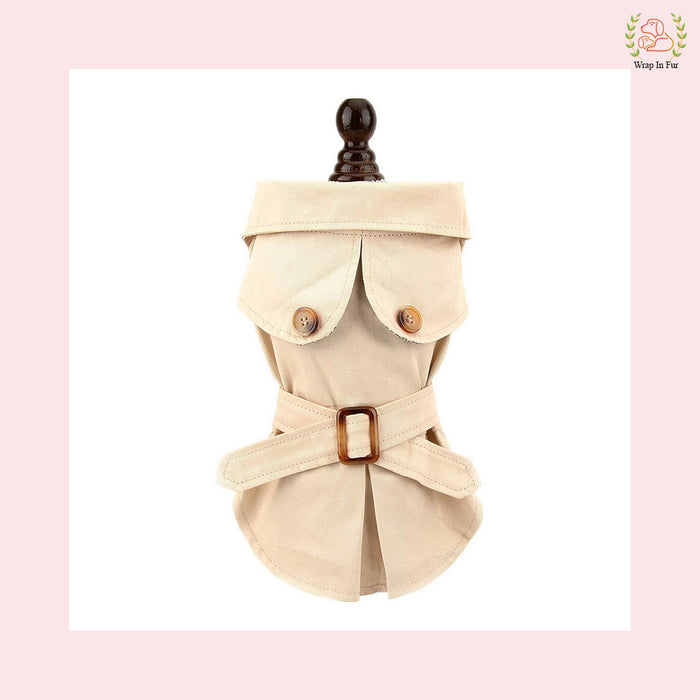 Cozy Cream Coat for Dogs – Winter Essentials