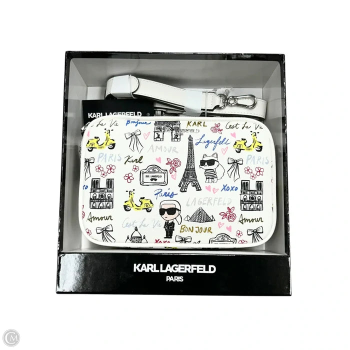 Crossbody Designer By Karl Lagerfeld, Size: Small