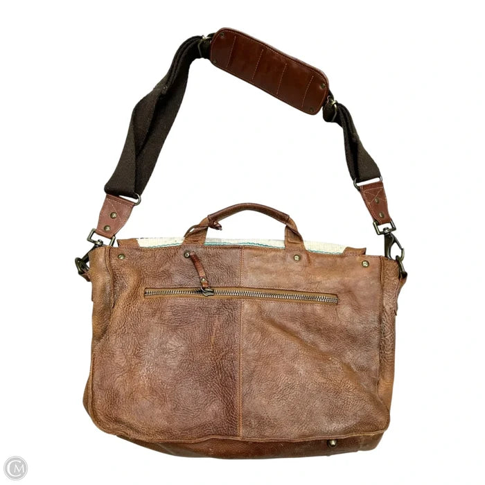Crossbody Leather By Will, Size: Large