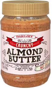 CRUNCHY ALMOND BUTTER NO SALT 16 OZ #ROCK VALUE-ORDER BY  TUESDAY EVENING OCT 27 ARRIVING NOV 04    FOR DELIVERY#