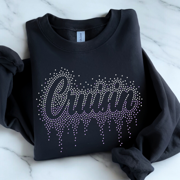 Crusin Ombre Drip SPANGLE TRANSFER