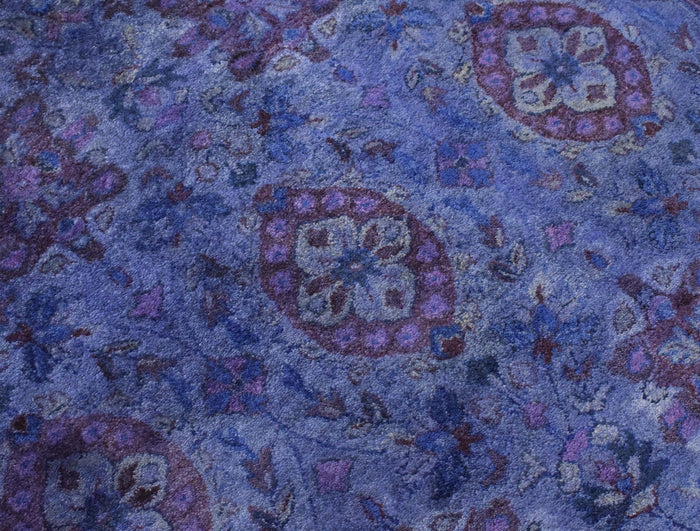 5x8 Gold Handmade Overdyed Wool Area Rug | TUF9 - The Rug Decor