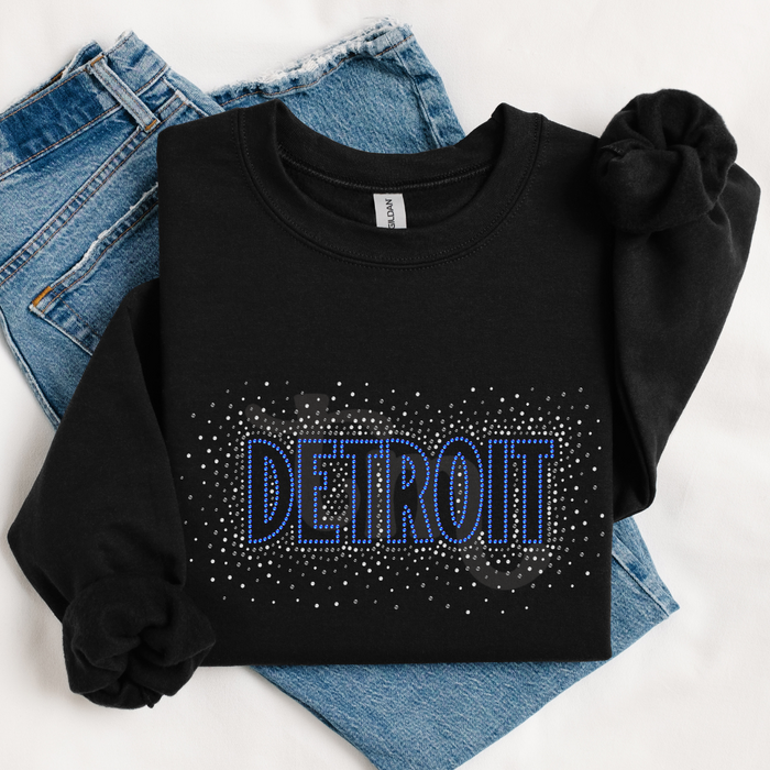 Detroit Scatter Snow Font SPANGLE TRANSFER