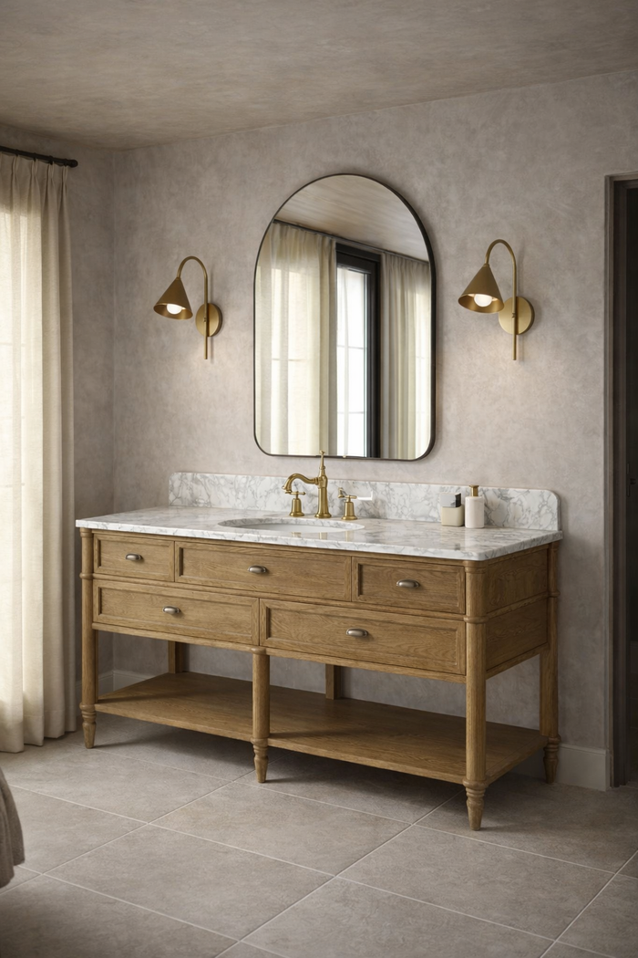 Dominion Arched Mirror