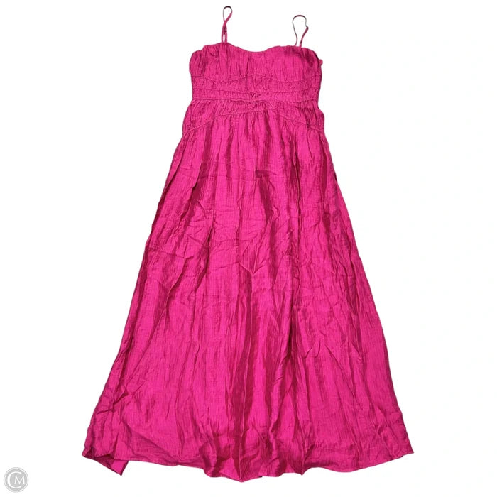 Dress Casual Maxi By Aqua In Pink, Size: M