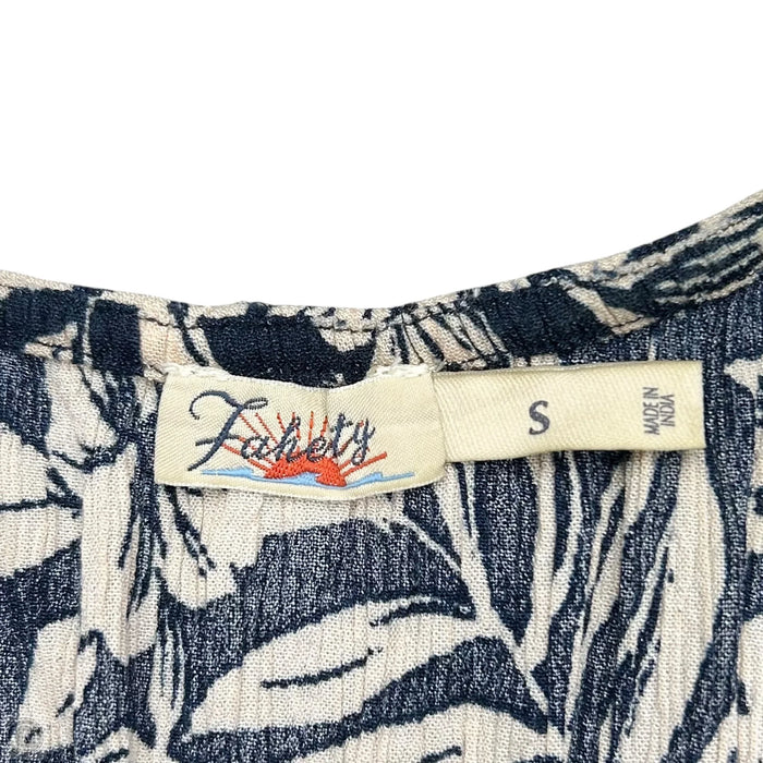 Dress Casual Maxi By Faherty In Floral Print, Size: S