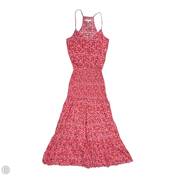 Dress Casual Maxi By Karina Grimaldi  In Pink & Red, Size: M