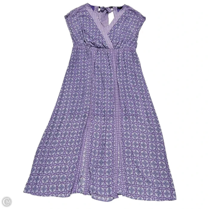 Dress Casual Maxi By Lane Bryant In Purple, Size: 2x