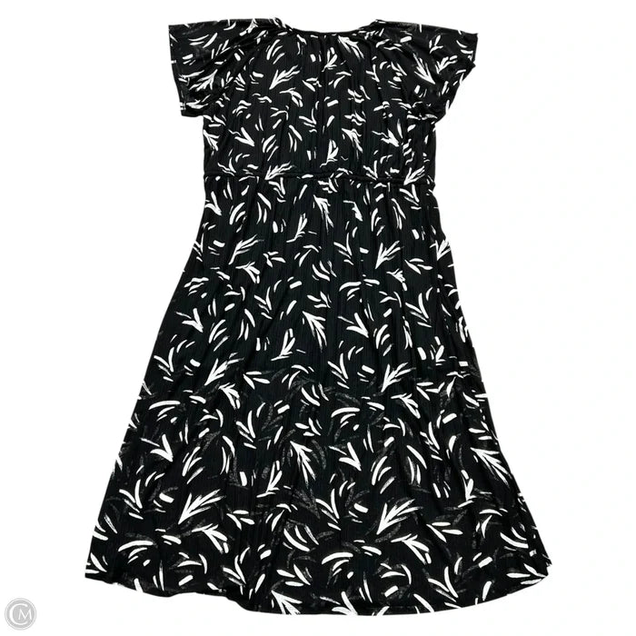 Dress Casual Maxi By Torrid In Black & White, Size: 4x