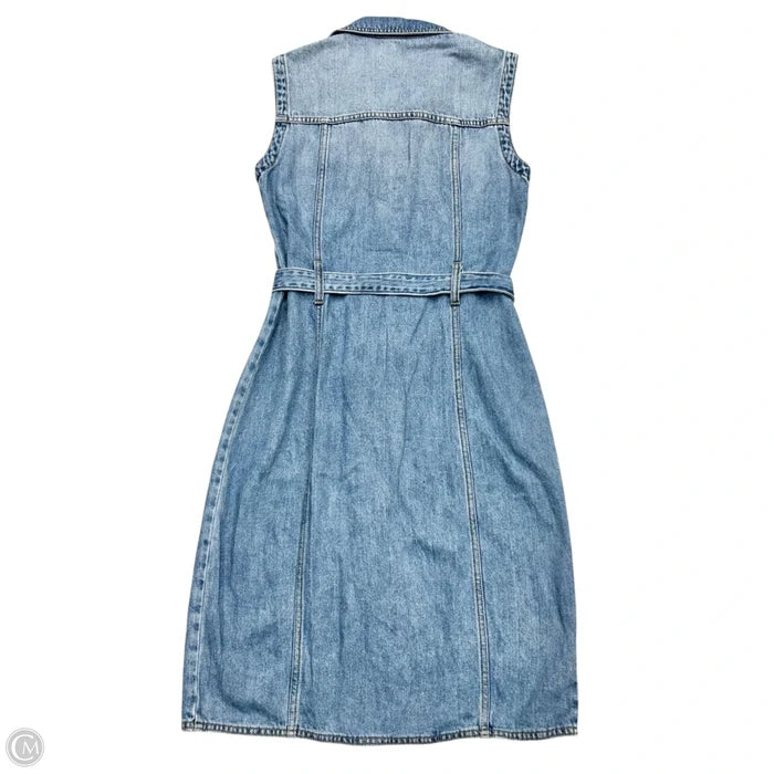 Dress Casual Midi By Alex Mill In Blue Denim, Size: S