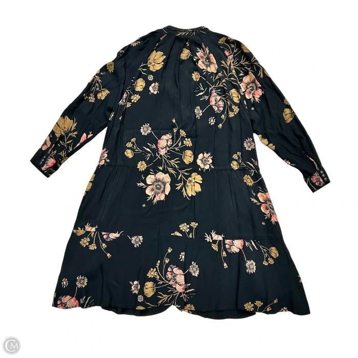 Dress Casual Midi By Free People In Black, Size: Xs