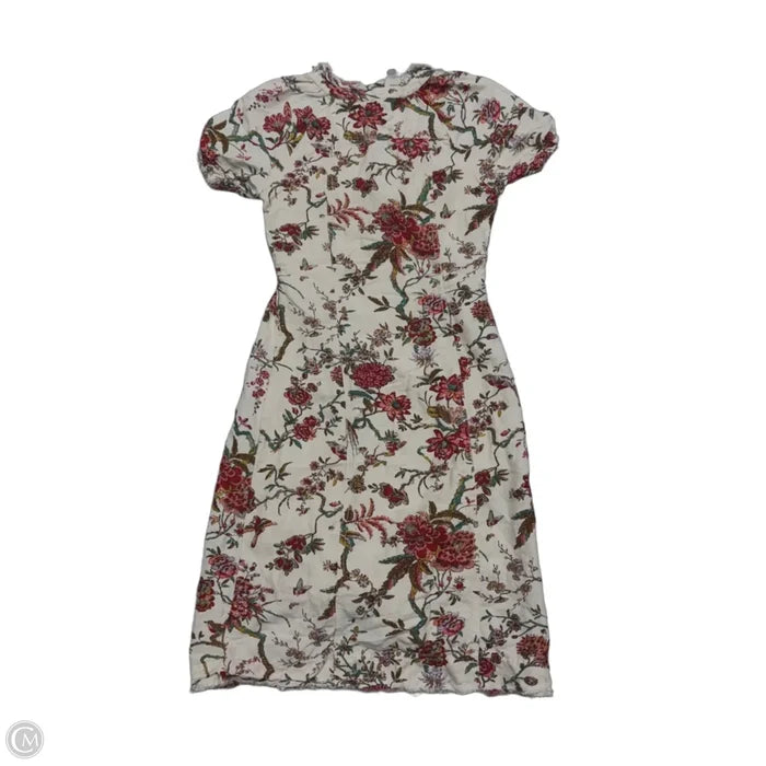 Dress Casual Midi By Pilcro In Floral Print, Size: S