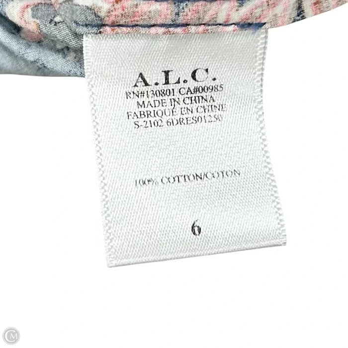 Dress Casual Short By Alc In Blue & Orange, Size: S