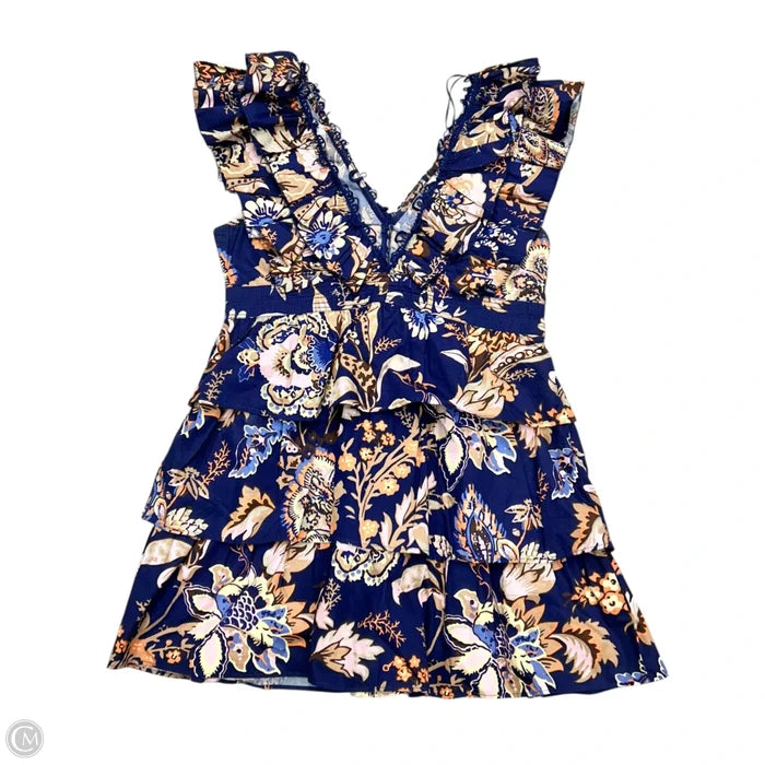Dress Casual Short By Anthropologie In Navy, Size: Xl