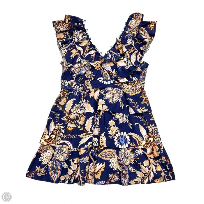 Dress Casual Short By Anthropologie In Navy, Size: Xl