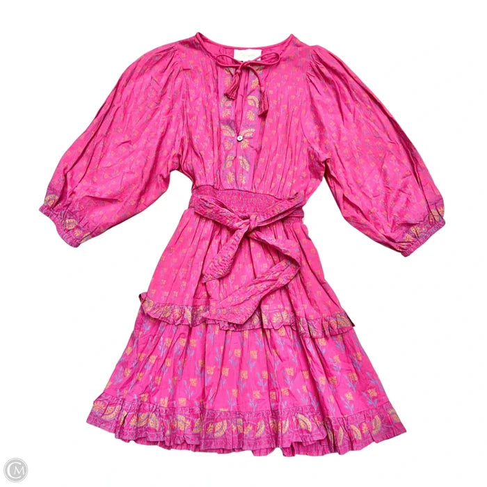 Dress Casual Short By Cleobella In Pink, Size: S